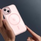 Tech-Protect MagMat - Σκληρή Διάφανη Θήκη MagSafe - Apple iPhone 15 - Pink / Clear (5906302307999)