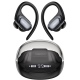 Recci REP-W71 Starry Sky Wireless Earhook - Ασύρματα Ακουστικά Bluetooth με Θήκη Φόρτισης - Black (6955482526132)