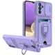 Bodycell Multifunction - Ανθεκτική Θήκη Samsung Galaxy S23 FE με Λουράκι Λαιμού / Κάλυμμα Κάμερας / Ring Holder / Υποδοχή Κάρτας - Purple (5206015072901)