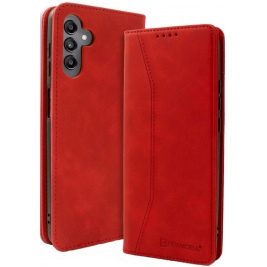 Θήκη Πορτοφόλι - Samsung Galaxy A15 - Bodycell Book Case - Red (5206015073298)