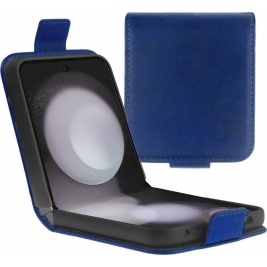 Rosso Element PU Θήκη Πορτοφόλι Samsung Galaxy Z Flip5 - Blue (8719246418747)