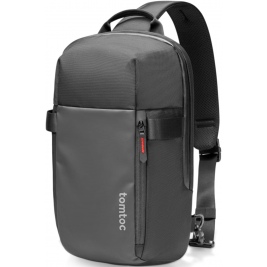 Tomtoc Navigator-T24 Sling Bag - Σακίδιο / Τσάντα Πλάτης - Μεταφοράς Laptop έως 13-14 - Tablet έως 11 - 7L - Black (T24M1D1)