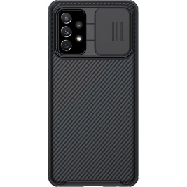 Nillkin CamShield Pro - Σκληρή Θήκη με Κάλυμμα για την Κάμερα - Samsung Galaxy A72 - Black (6902048214736)