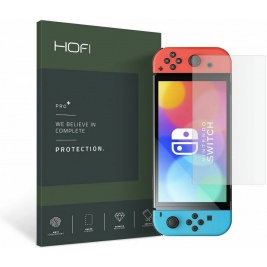Hofi Premium Pro+ Tempered Glass - Αντιχαρακτικό Γυαλί Οθόνης Nintendo Switch Oled (9589046927027)