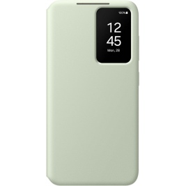 Θήκη Flip με Ενεργό Πορτάκι - Samsung Galaxy S24 - Official Samsung Smart View Wallet Case - Light Green (EF-ZS921CGEGWW)