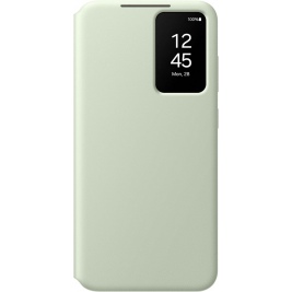Θήκη Flip με Ενεργό Πορτάκι - Samsung Galaxy S24 Plus - Official Samsung Smart View Wallet Case - Light Green (EF-ZS926CGEGWW)