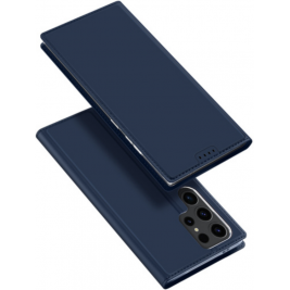 Θήκη Πορτοφόλι - Samsung Galaxy S24 Ultra - Duxducis SkinPro - Blue (6934913021606)