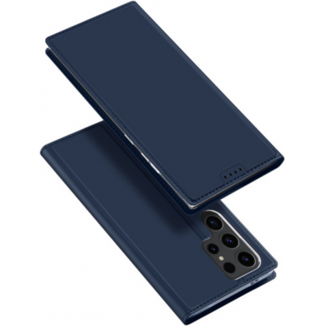 Θήκη Πορτοφόλι - Samsung Galaxy S24 Ultra - Duxducis SkinPro - Blue (6934913021606)