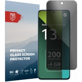 Αντιχαρακτικό Γυαλί Προστασίας Απορρήτου Οθόνης - Xiaomi Redmi Note 13 Pro 5G / Redmi Note 13 Pro 4G - Rosso Tempered Glass Privacy (8719246435935)