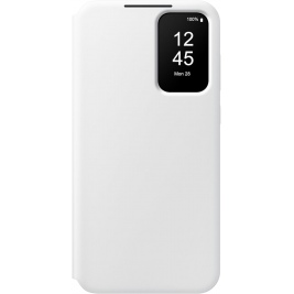 Θήκη Flip με Ενεργό Πορτάκι - Samsung Galaxy A35 - Official Samsung Smart View Wallet Cover - White (EF-ZA356CWEGWW)