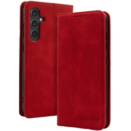 Θήκη Πορτοφόλι - Samsung Galaxy A55 - Bodycell Book Case - Red (5206015074875)