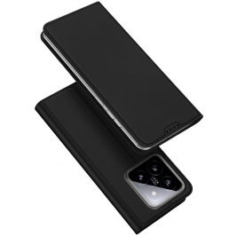 Θήκη Πορτοφόλι - Xiaomi 14 Pro - Duxducis SkinPro - Black (6934913021767)