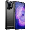 Techsuit Carbon Silicone - Θήκη Σιλικόνης Oppo Find X5 Pro - Black (5949419018600)