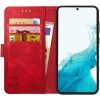 Rosso Element PU Θήκη Πορτοφόλι Samsung Galaxy S23 - Red (8719246377075)
