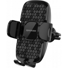 Spacecase SC12 Ghost Series Air Vent Car Holder - Universal Ρυθμιζόμενη Βάση Στήριξης Κινητών / Smartphone 4.7 - 7 για Αεραγωγούς Αυτοκινήτων - Black (5905719039059)