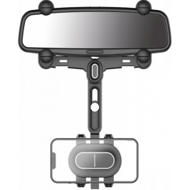 Spacecase SC19 Mirror Car Holder - Universal Βάση Κινητών με Ρυθμιζόμενο Βραχίονα για Εσωτερικό Κεντρικό Καθρέπτη Αυτοκινήτου - Black (5905719038632)