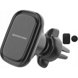 Spacecase SC08 Magnetic Air Vent Car Holder - Μαγνητική Βάση Στήριξης Κινητών / Smartphone για Αεραγωγούς Αυτοκινήτων - Black (5905719039011)