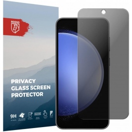Rosso Tempered Glass Privacy - Αντιχαρακτικό Γυαλί Προστασίας Απορρήτου Οθόνης Samsung Galaxy S23 FE (8719246445866)
