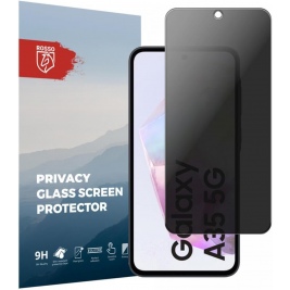 Αντιχαρακτικό Γυαλί Προστασίας Απορρήτου Οθόνης - Samsung Galaxy A35 - Rosso Tempered Glass Privacy (8719246450143)