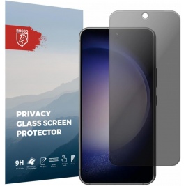 Rosso Tempered Glass Privacy - Αντιχαρακτικό Γυαλί Προστασίας Απορρήτου Οθόνης Samsung Galaxy S23 (8719246445934)