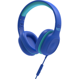 Kiddoboo Headphones Bluesky - Ενσύρματα Ακουστικά Κεφαλής για Παιδιά με 1 x Θύρα Jack 3.5mm - Blue (KBHS01-BLU)
