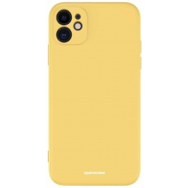 Spacecase Silicone Case - Θήκη Σιλικόνης Apple iPhone 11 - Yellow (5905123440373)