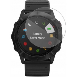 Spacecase Smartwatch Tempered Glass 2.5D - Αντιχαρακτικό Γυαλί Προστασίας Οθόνης Garmin Fenix 6X / 6X Pro - Clear (5905719015220)