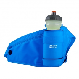 ROMIX Outdoor Sports Belt Waist Pack with Water Bottle Holder (RH23) - Blue