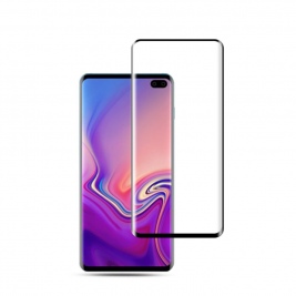 Tempered Glass Full Cover(case friendly)MOCOLO for Samsung Galaxy S10 Plus-Black