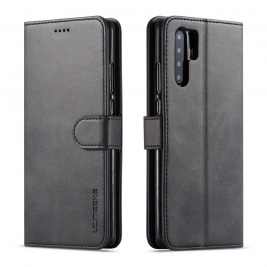 Θήκη Huawei P30 Pro LC.IMEEKE Wallet leather stand Case-Black