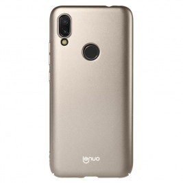 Θήκη Xiaomi Redmi 7 LENUO Silky Touch Hard Case-Gold