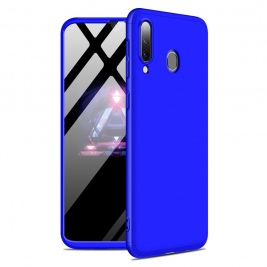 Θήκη Samsung Galaxy A40s 360 Full Body Protection Front and Back Case-blue