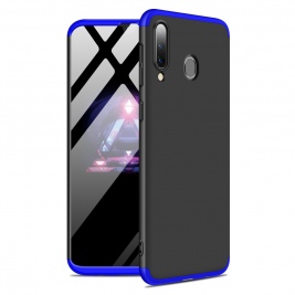 Θήκη Samsung Galaxy A40s 360 Full Body Protection Front and Back Case-blue/black