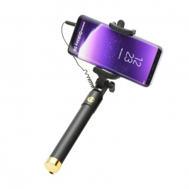 Μονόποδο Selfie Stick combo for Smartphones-black/gold