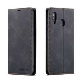 Θήκη Samsung Galaxy A40 FORWENW Wallet leather stand Case-black