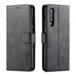 Θήκη Huawei P30 LC.IMEEKE Wallet leather stand Case-black