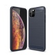 Θήκη iPhone 11 Pro Max 6.5" Carbon Fiber Brushed Case-dark blue