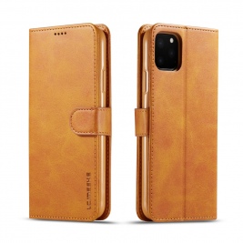 Θήκη iPhone 11 Pro Max LC.IMEEKE Wallet leather stand Case-brown