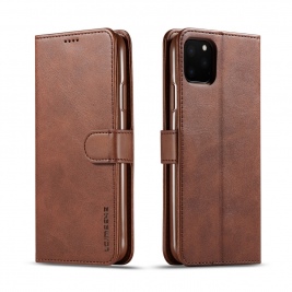Θήκη iPhone 11 Pro Max LC.IMEEKE Wallet leather stand Case-coffee