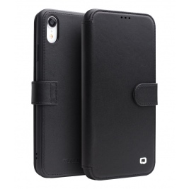 Θήκη iphone XR Leather Magnetic Clasp Flip Case-black