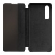 Θήκη Huawei P30 QIALINO Cross Pattern Leather Flip View Case-Black