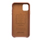 Θήκη iphone 11 Pro 5.8" QIALINO Calf leather pattern-light brown