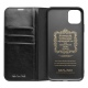 Θήκη iphone 11 Pro 5.8" genuine Leather QIALINO Classic Wallet Case-Black
