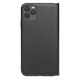 iphone 11 Pro 5.8" genuine Leather QIALINO Business Classic Wallet Case-Black