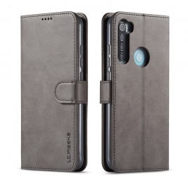 Θήκη Xiaomi Redmi Note 8 LC.IMEEKE Wallet Leather Stand-Grey
