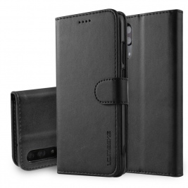Θήκη Huawei P20 Pro LC.IMEEKE Wallet Leather Stand-black