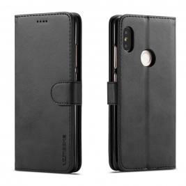 Θήκη Xiaomi Redmi Note 5 Pro LC.IMEEKE Wallet Leather Stand-Black