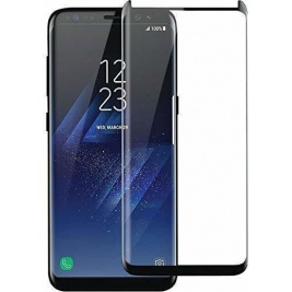 Tempered glass RURIHAI 3D (small size for cases) Samsung Galaxy S8-black