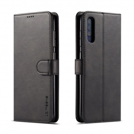 Θήκη Samsung Galaxy A70 LC.IMEEKE Wallet leather stand Case-black