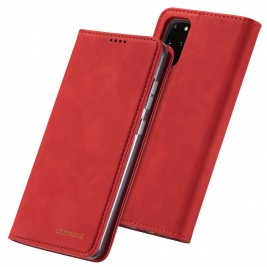 Θήκη Samsung Galaxy S20 Plus LC.IMEEKE LC-002 Leather Wallet Stand-red